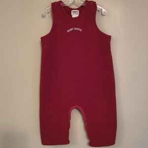 Baby Roots heavy fleece overalls